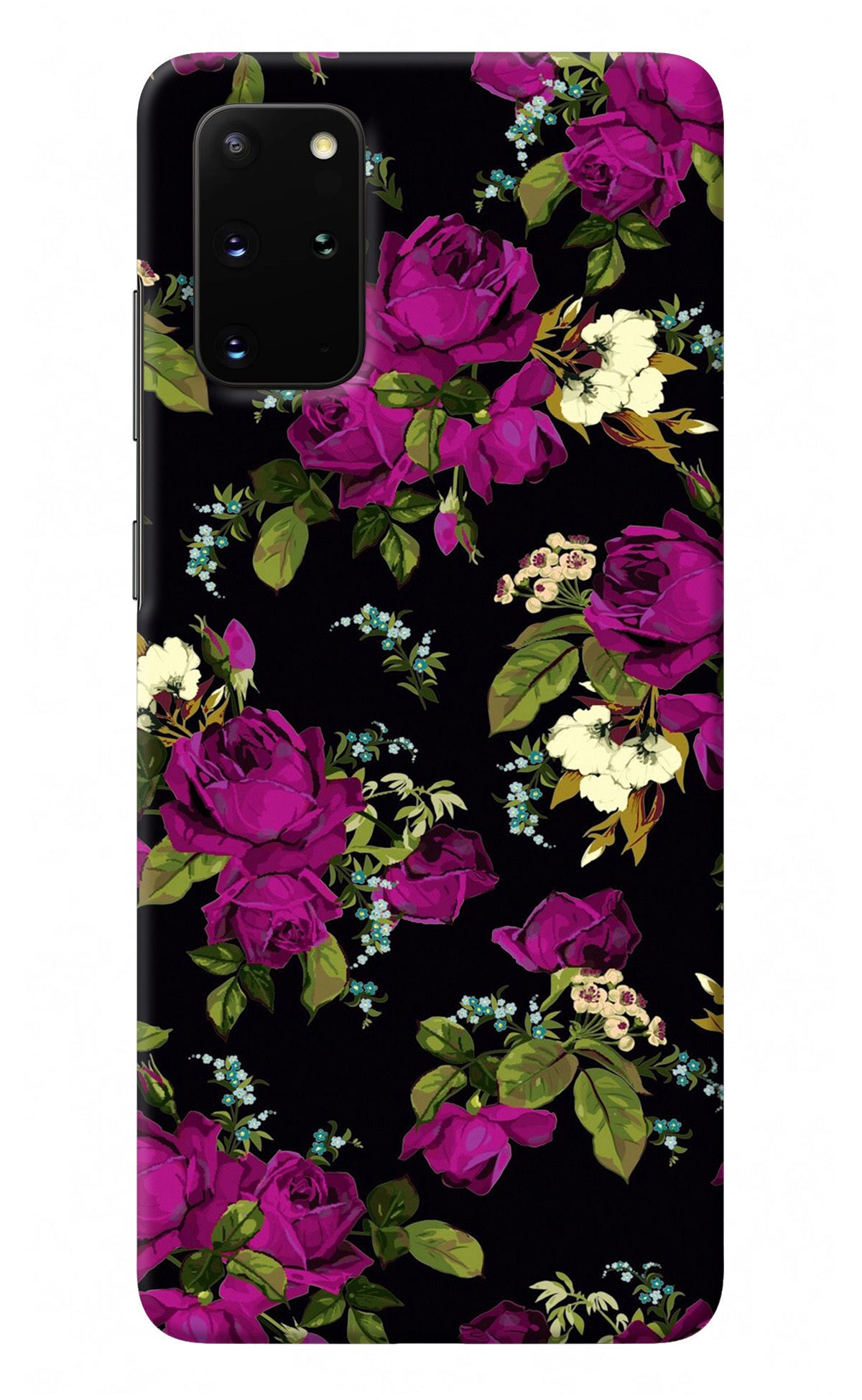 Flowers Samsung S20 Plus Back Cover