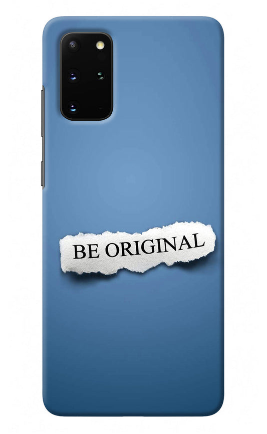 Be Original Samsung S20 Plus Back Cover