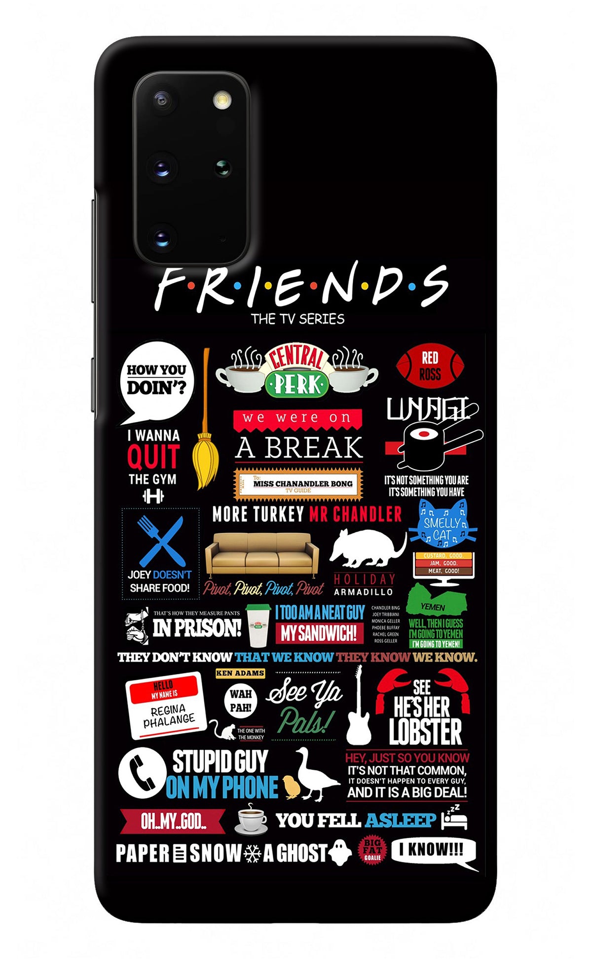 FRIENDS Samsung S20 Plus Back Cover