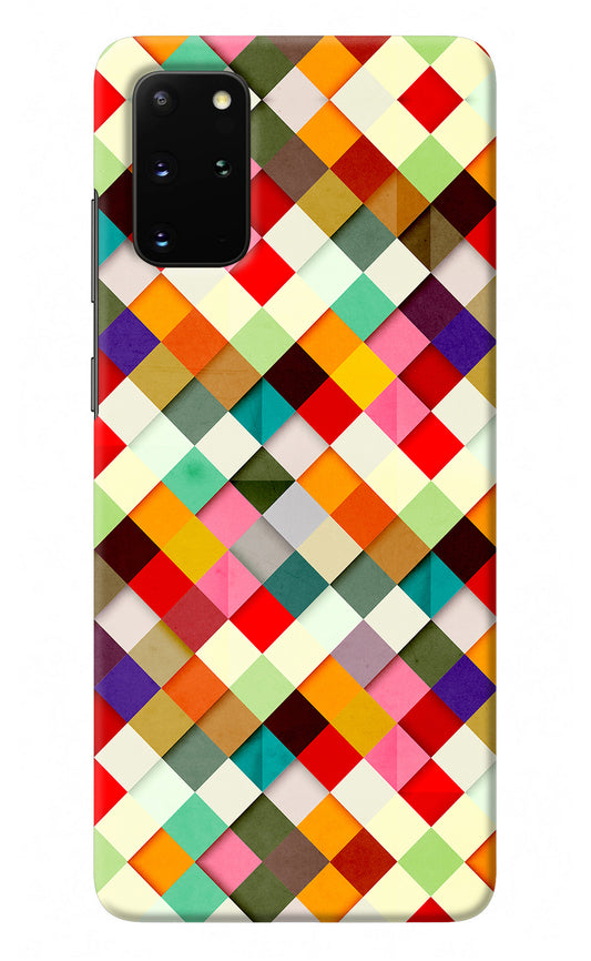 Geometric Abstract Colorful Samsung S20 Plus Back Cover