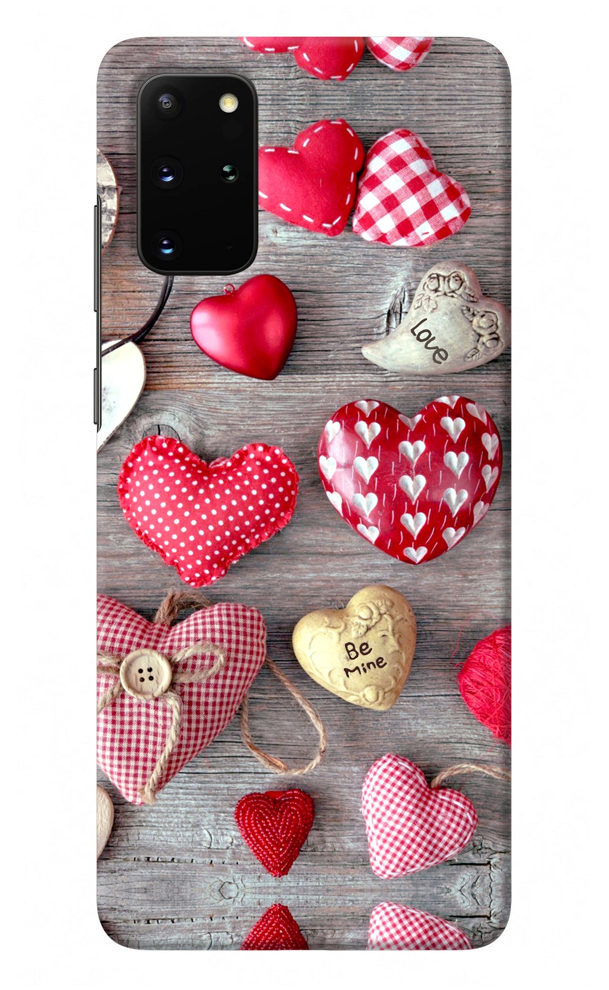 Love Wallpaper Samsung S20 Plus Back Cover