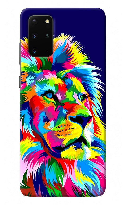 Vector Art Lion Samsung S20 Plus Back Cover