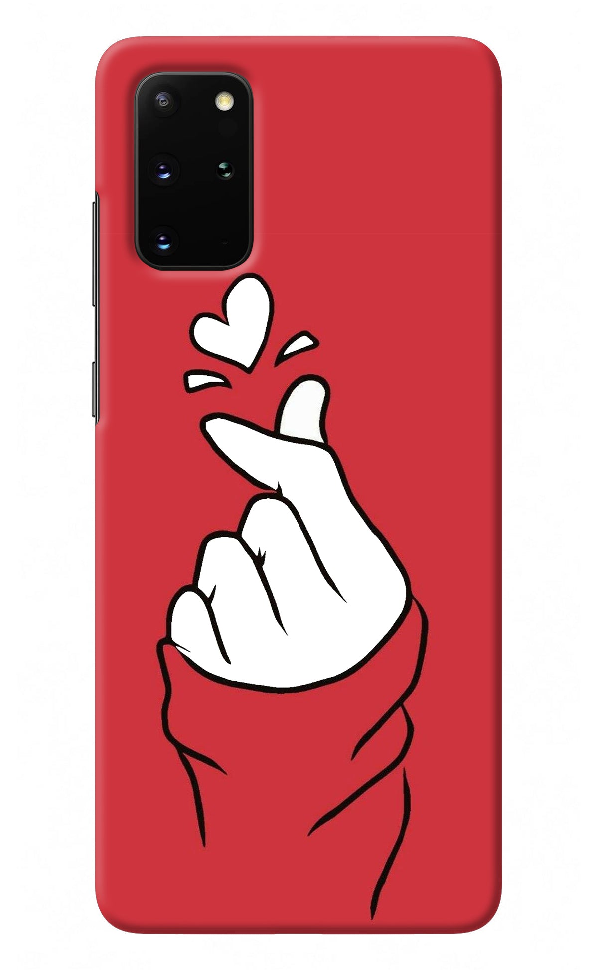 Korean Love Sign Samsung S20 Plus Back Cover