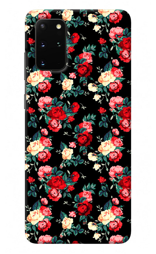 Rose Pattern Samsung S20 Plus Back Cover