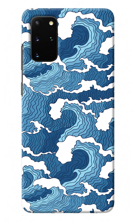 Blue Waves Samsung S20 Plus Back Cover