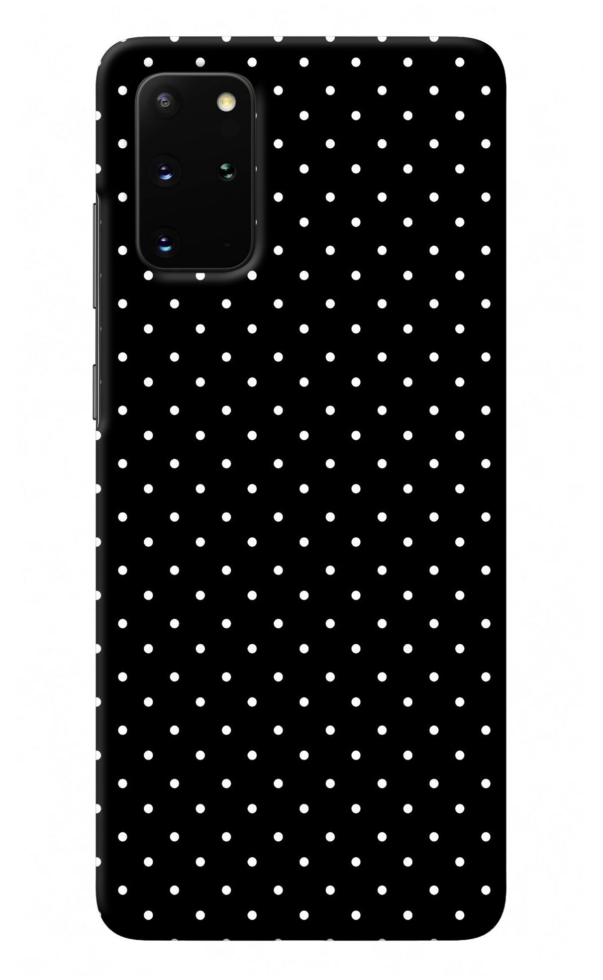 White Dots Samsung S20 Plus Back Cover