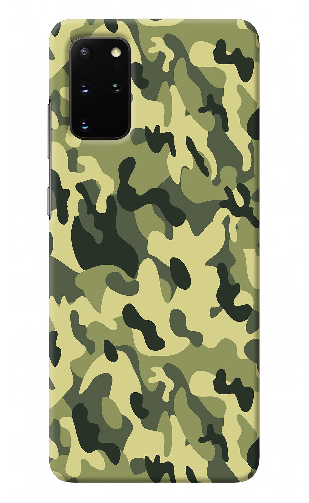 Camouflage Samsung S20 Plus Back Cover