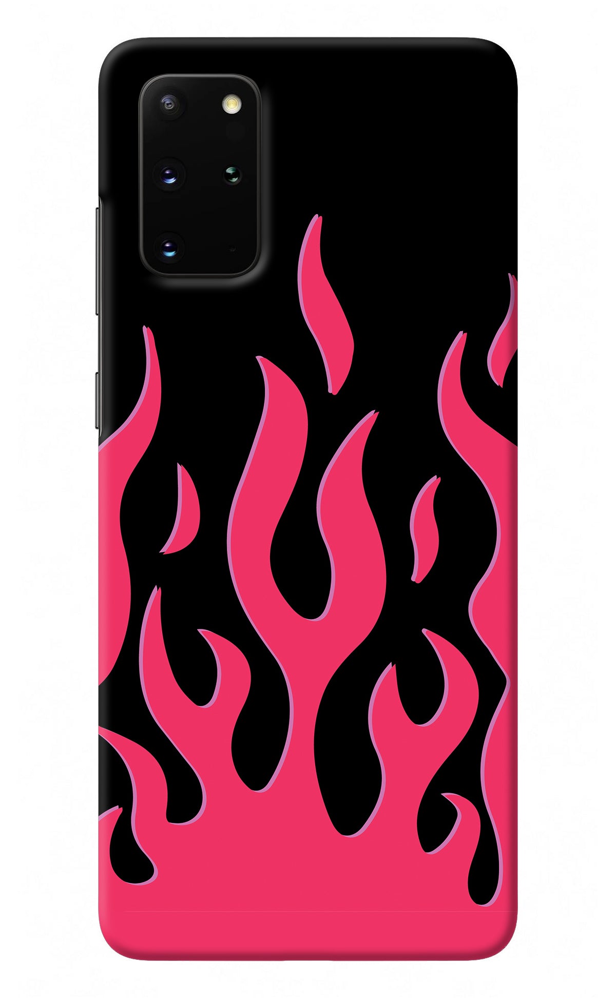 Fire Flames Samsung S20 Plus Back Cover