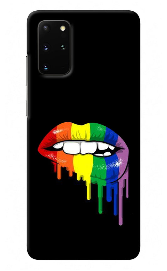 Lips Biting Samsung S20 Plus Back Cover