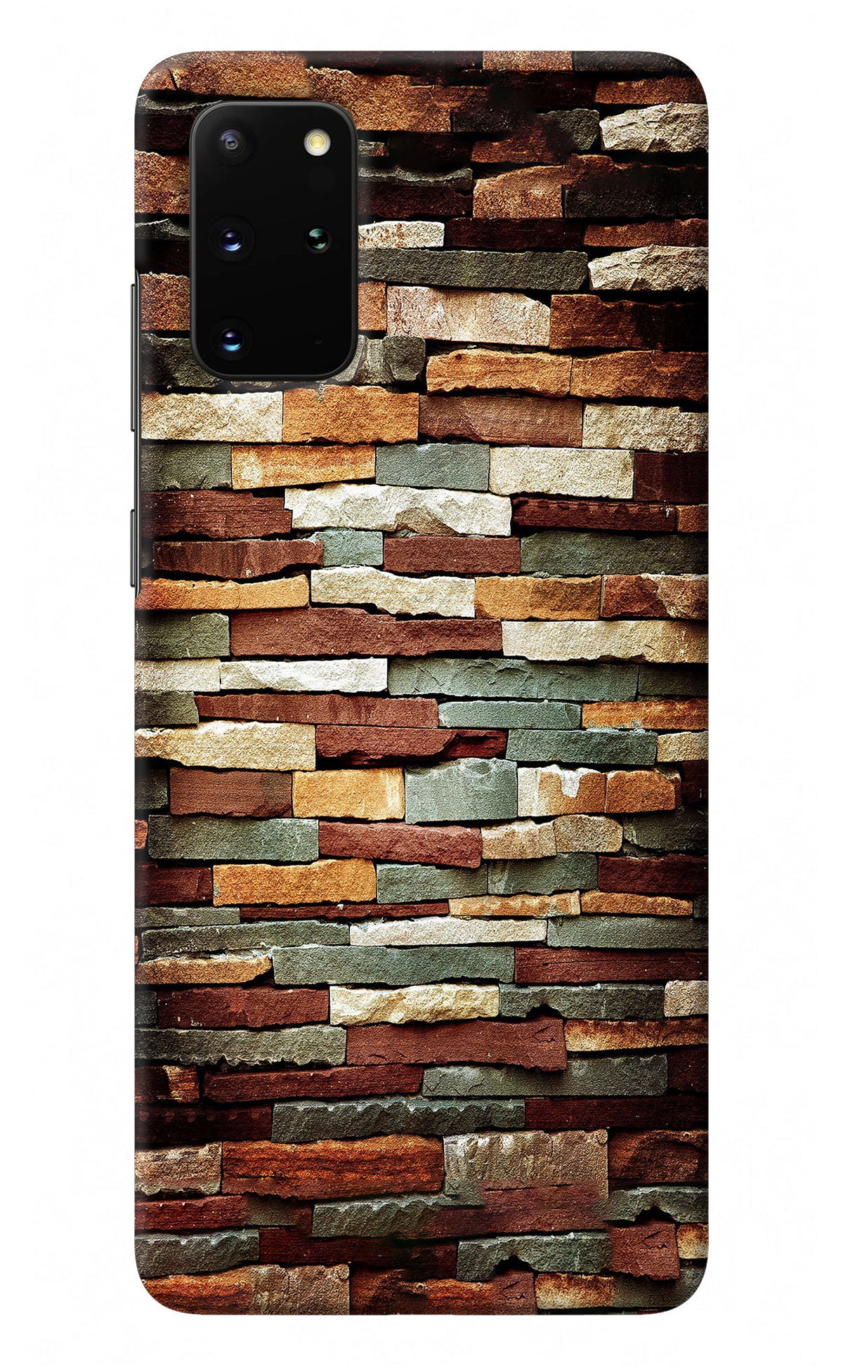 Bricks Pattern Samsung S20 Plus Back Cover