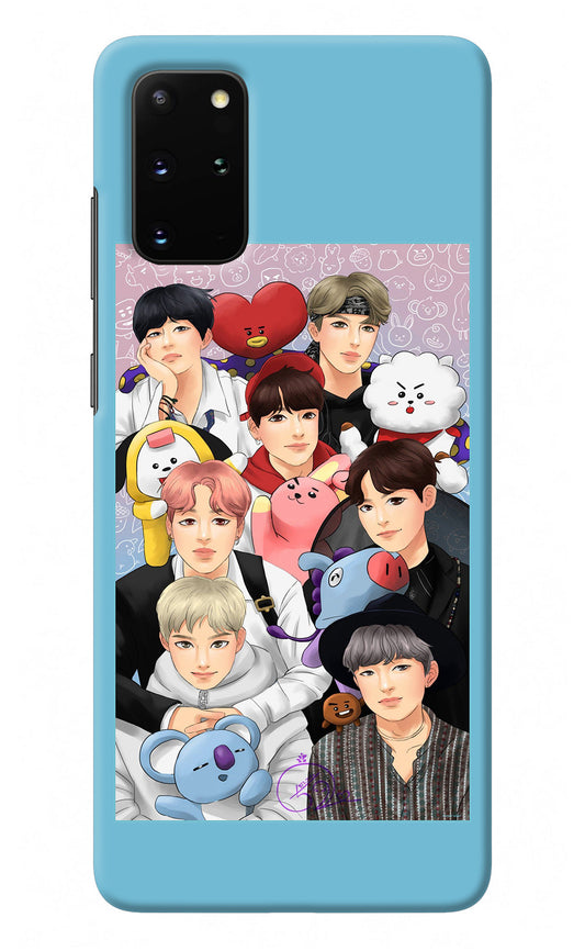 BTS with animals Samsung S20 Plus Back Cover