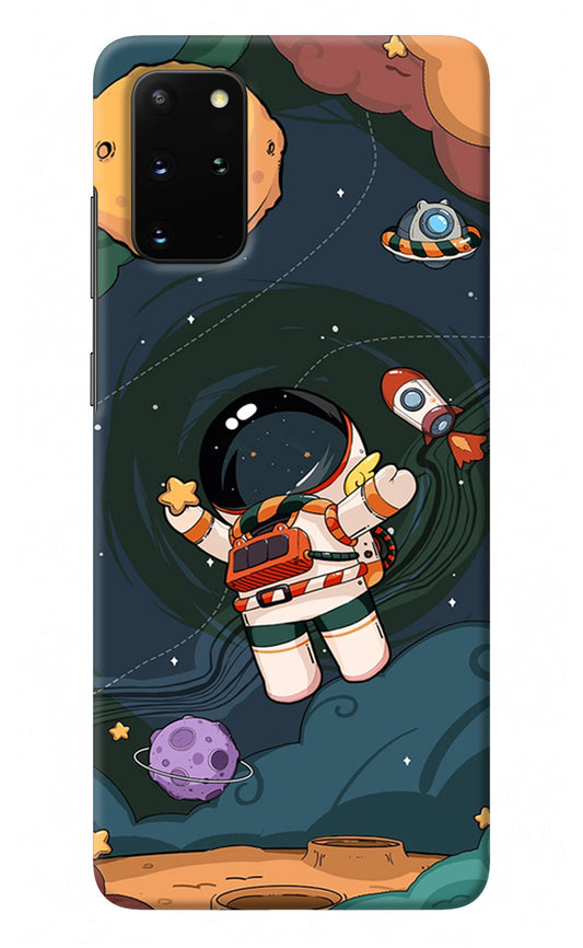 Cartoon Astronaut Samsung S20 Plus Back Cover