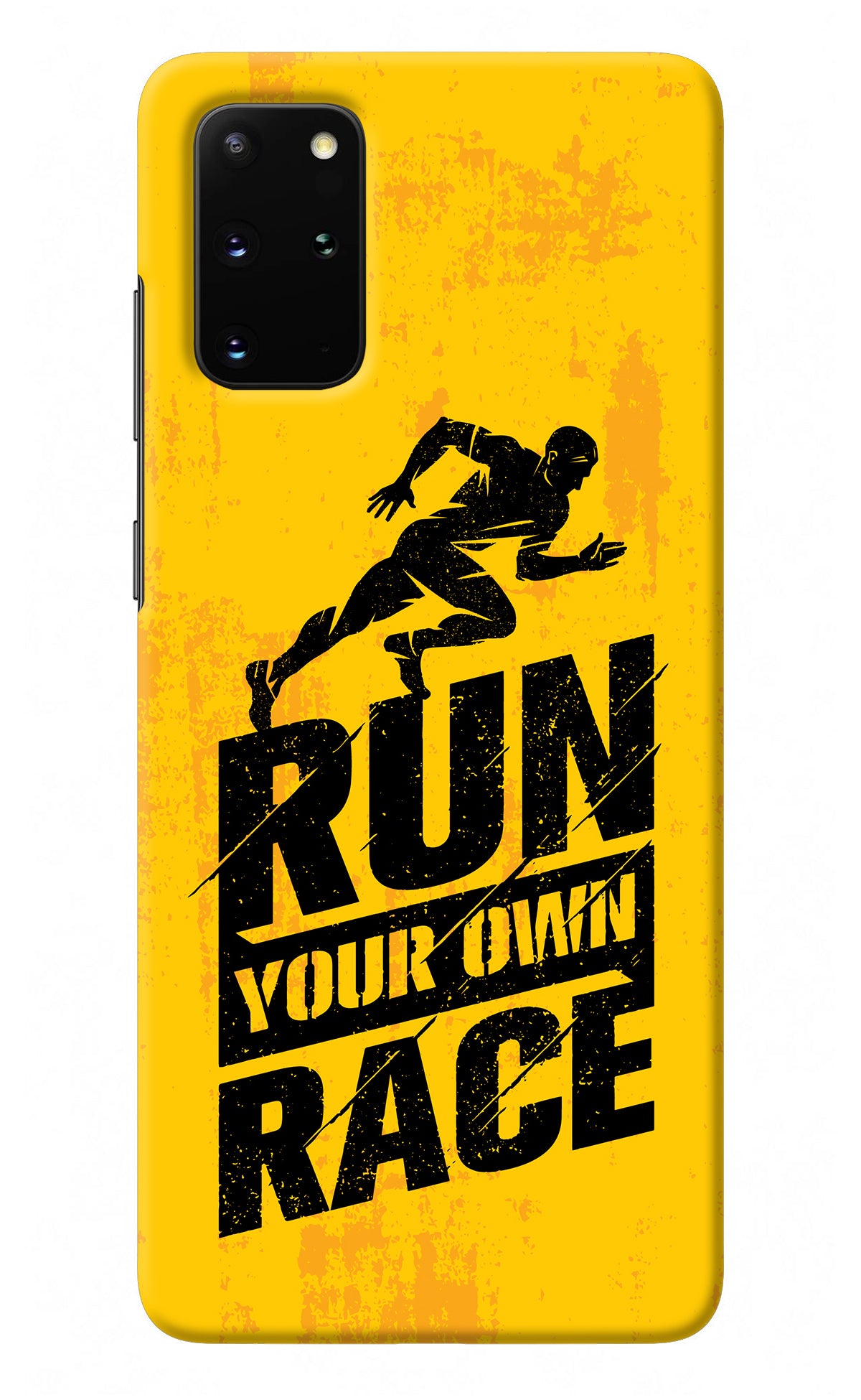 Run Your Own Race Samsung S20 Plus Back Cover