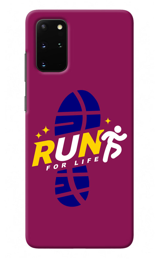 Run for Life Samsung S20 Plus Back Cover