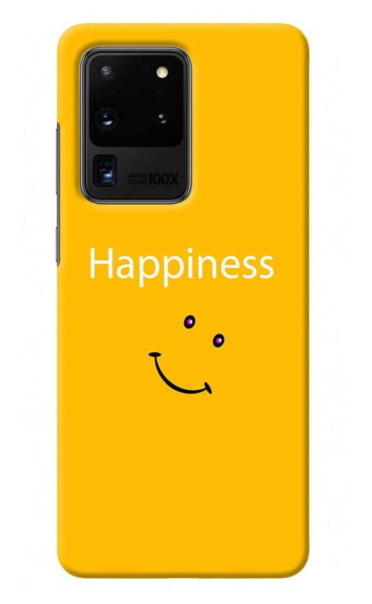Happiness With Smiley Samsung S20 Ultra Back Cover