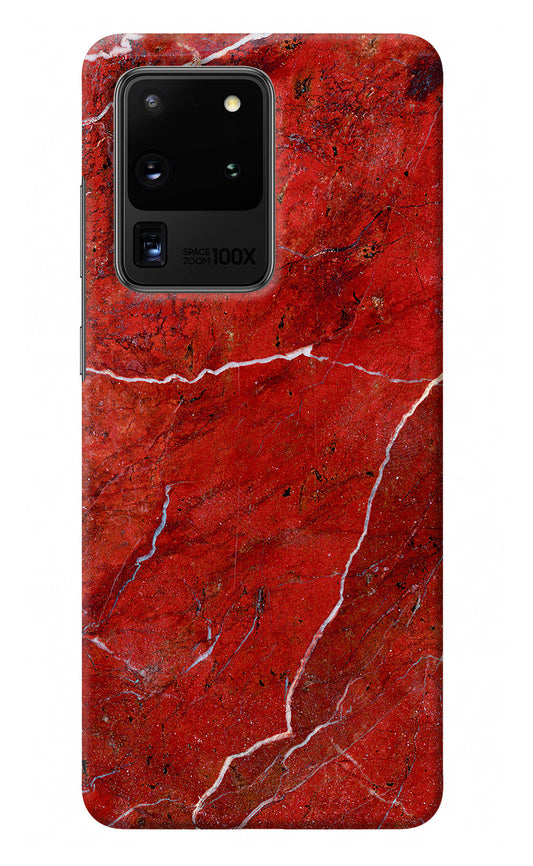Red Marble Design Samsung S20 Ultra Back Cover