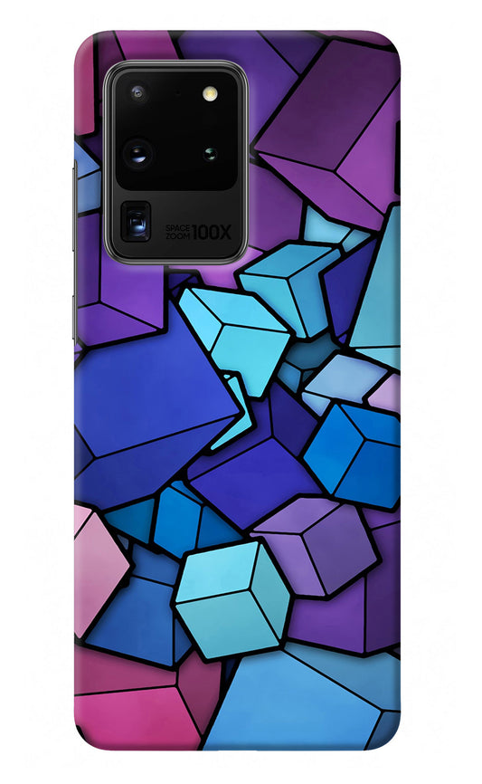 Cubic Abstract Samsung S20 Ultra Back Cover