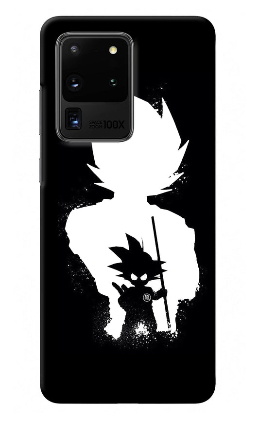 Goku Shadow Samsung S20 Ultra Back Cover