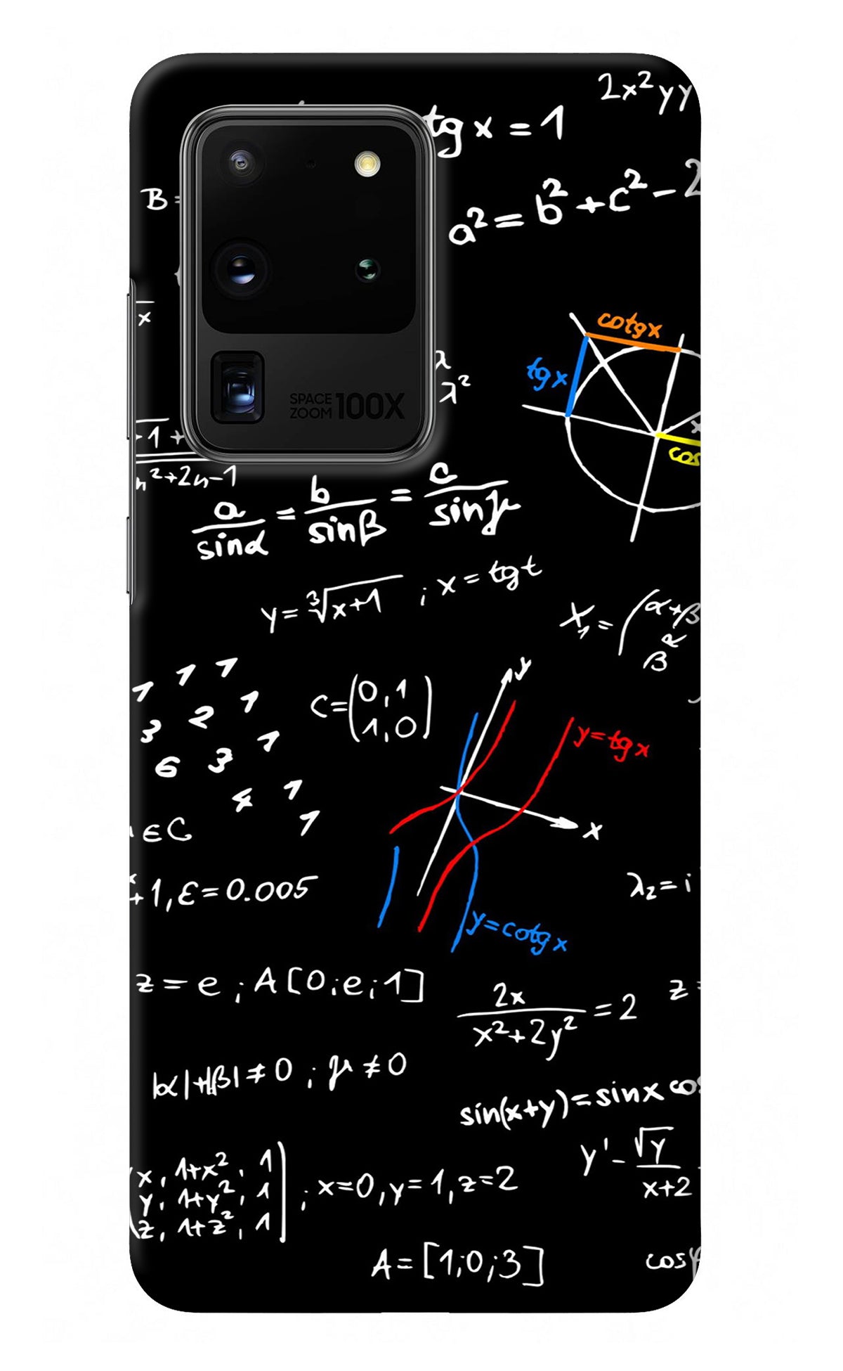 Mathematics Formula Samsung S20 Ultra Back Cover