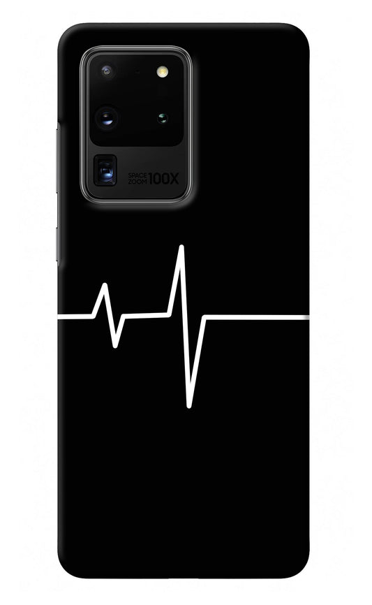 Heart Beats Samsung S20 Ultra Back Cover