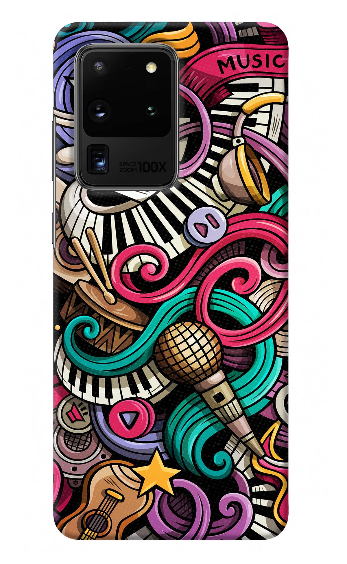 Music Abstract Samsung S20 Ultra Back Cover