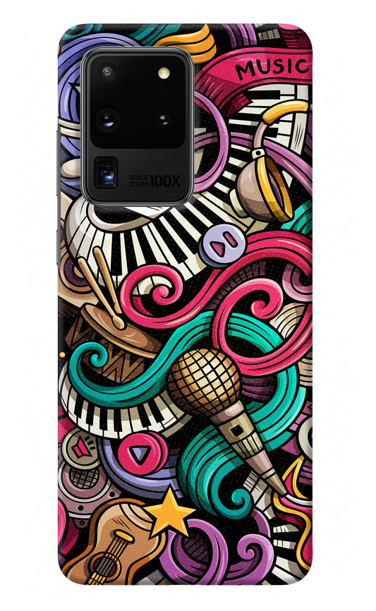 Music Abstract Samsung S20 Ultra Back Cover