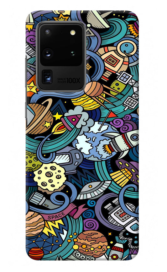 Space Abstract Samsung S20 Ultra Back Cover