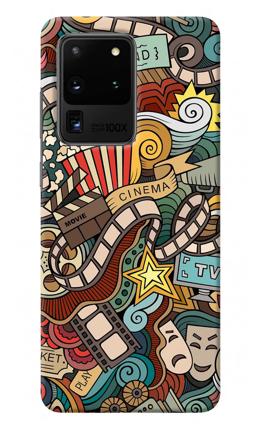 Cinema Abstract Samsung S20 Ultra Back Cover