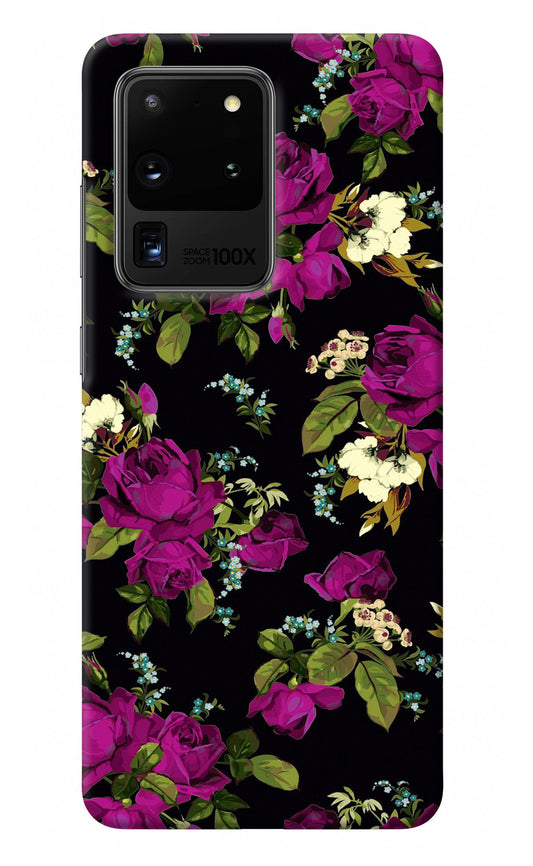 Flowers Samsung S20 Ultra Back Cover