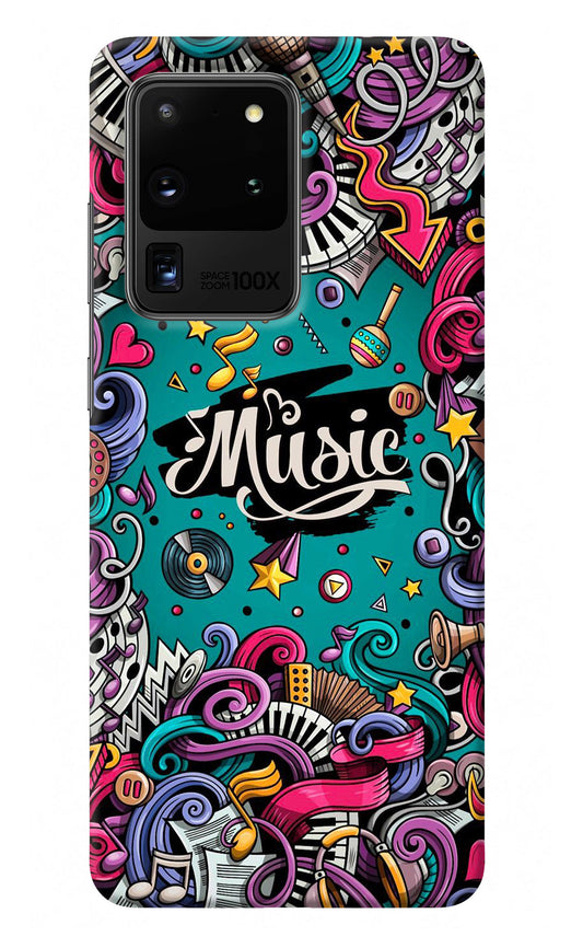 Music Graffiti Samsung S20 Ultra Back Cover