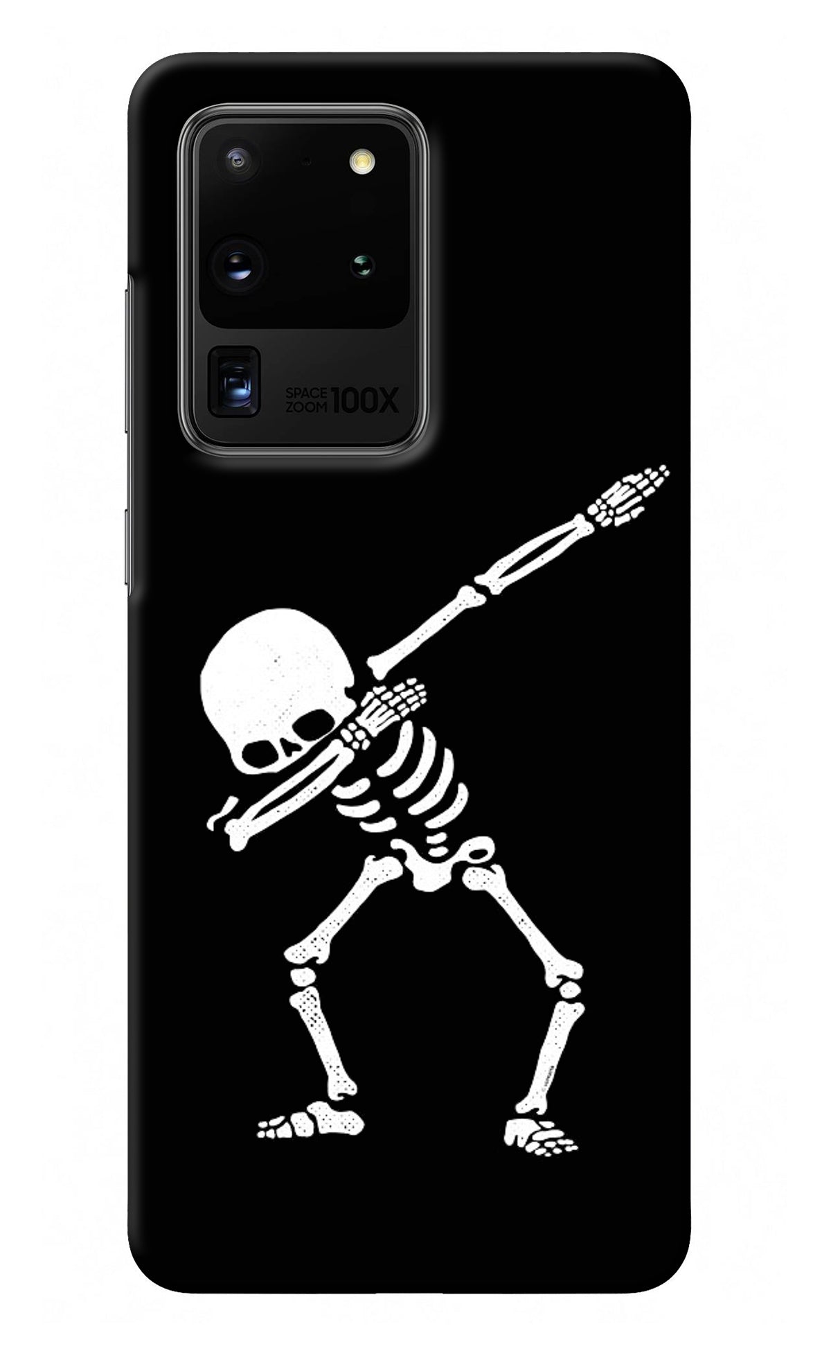 Dabbing Skeleton Art Samsung S20 Ultra Back Cover