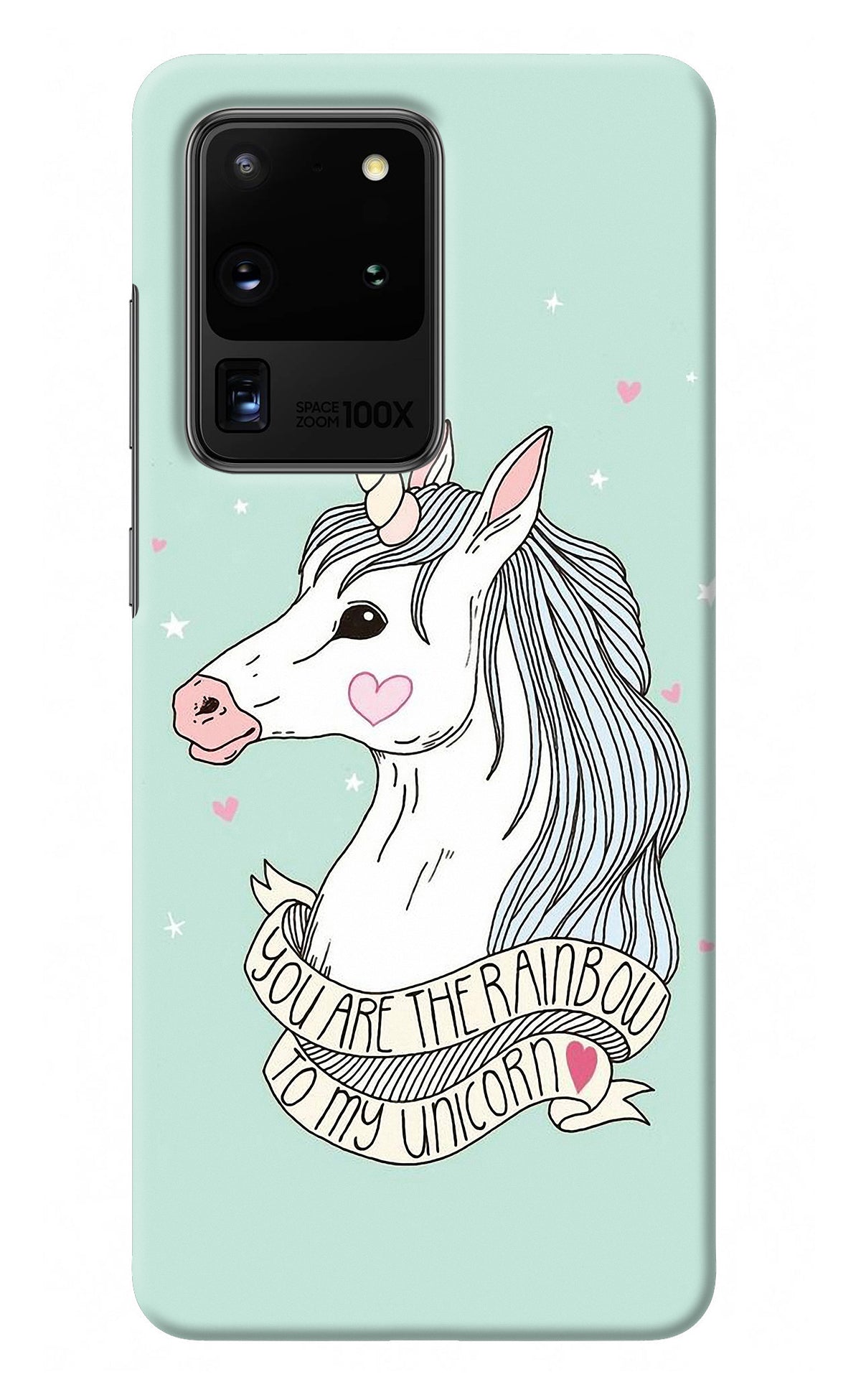 Unicorn Wallpaper Samsung S20 Ultra Back Cover
