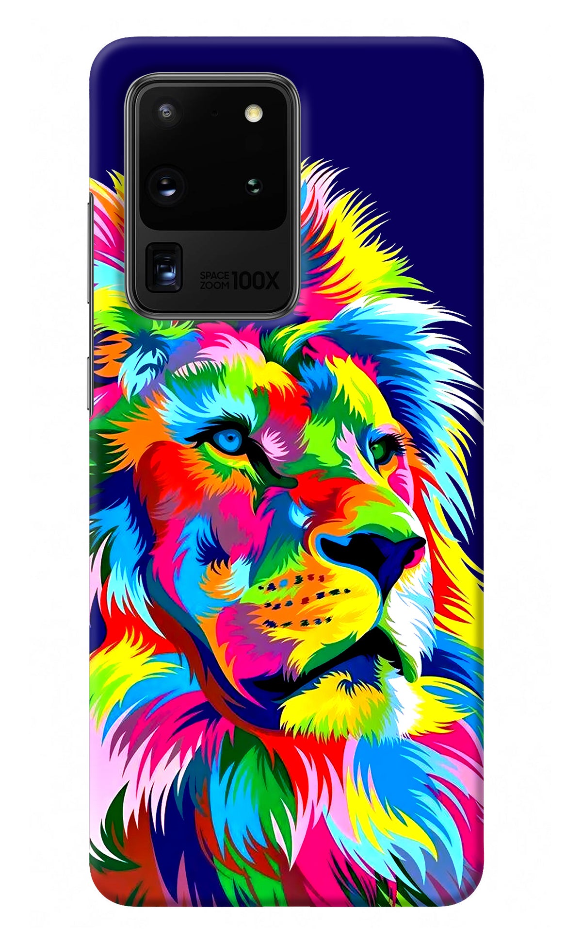 Vector Art Lion Samsung S20 Ultra Back Cover