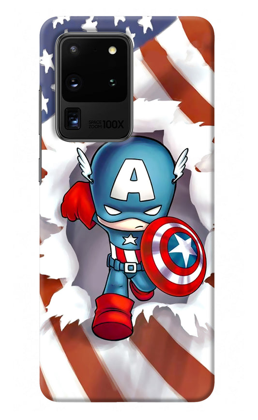 Captain America Samsung S20 Ultra Back Cover