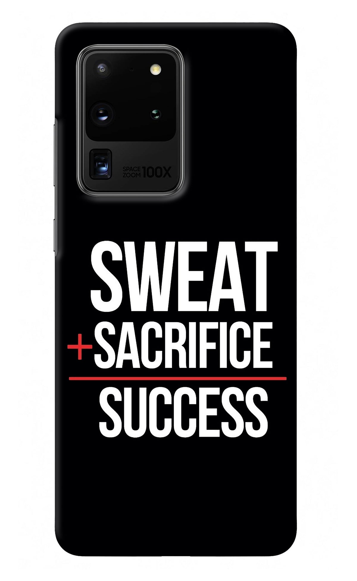 Sweat Sacrifice Success Samsung S20 Ultra Back Cover