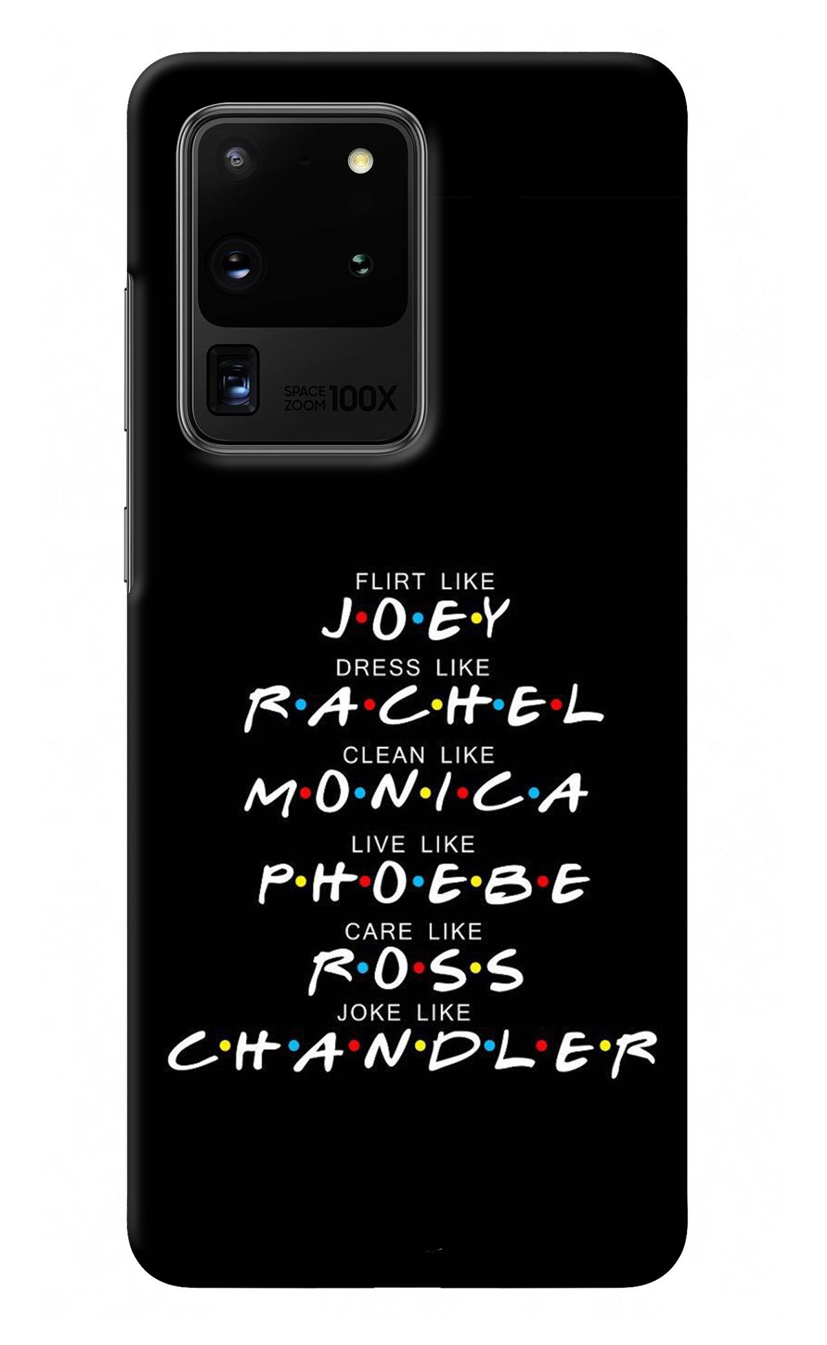 FRIENDS Character Samsung S20 Ultra Back Cover