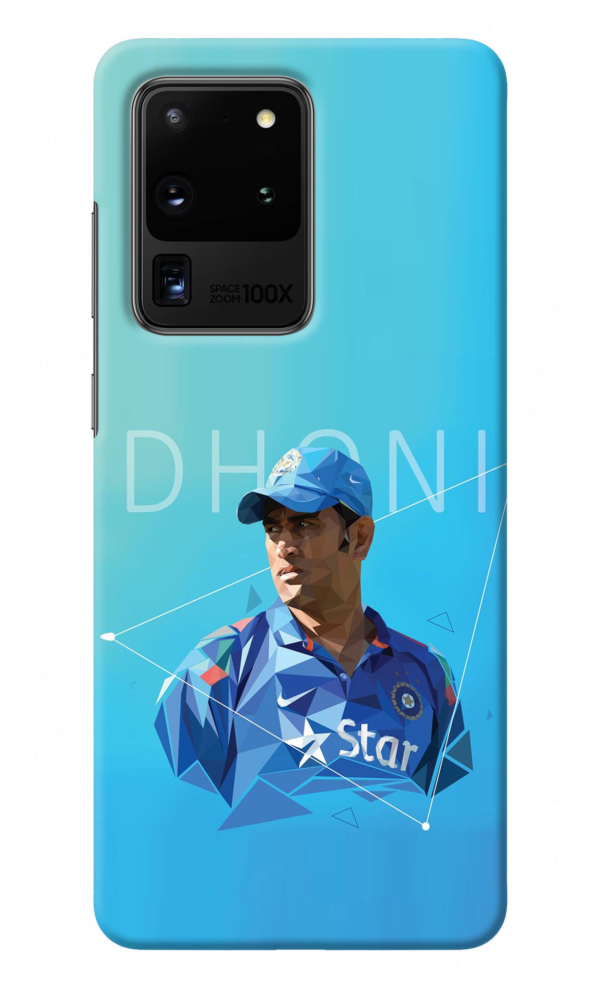 Dhoni Artwork Samsung S20 Ultra Back Cover