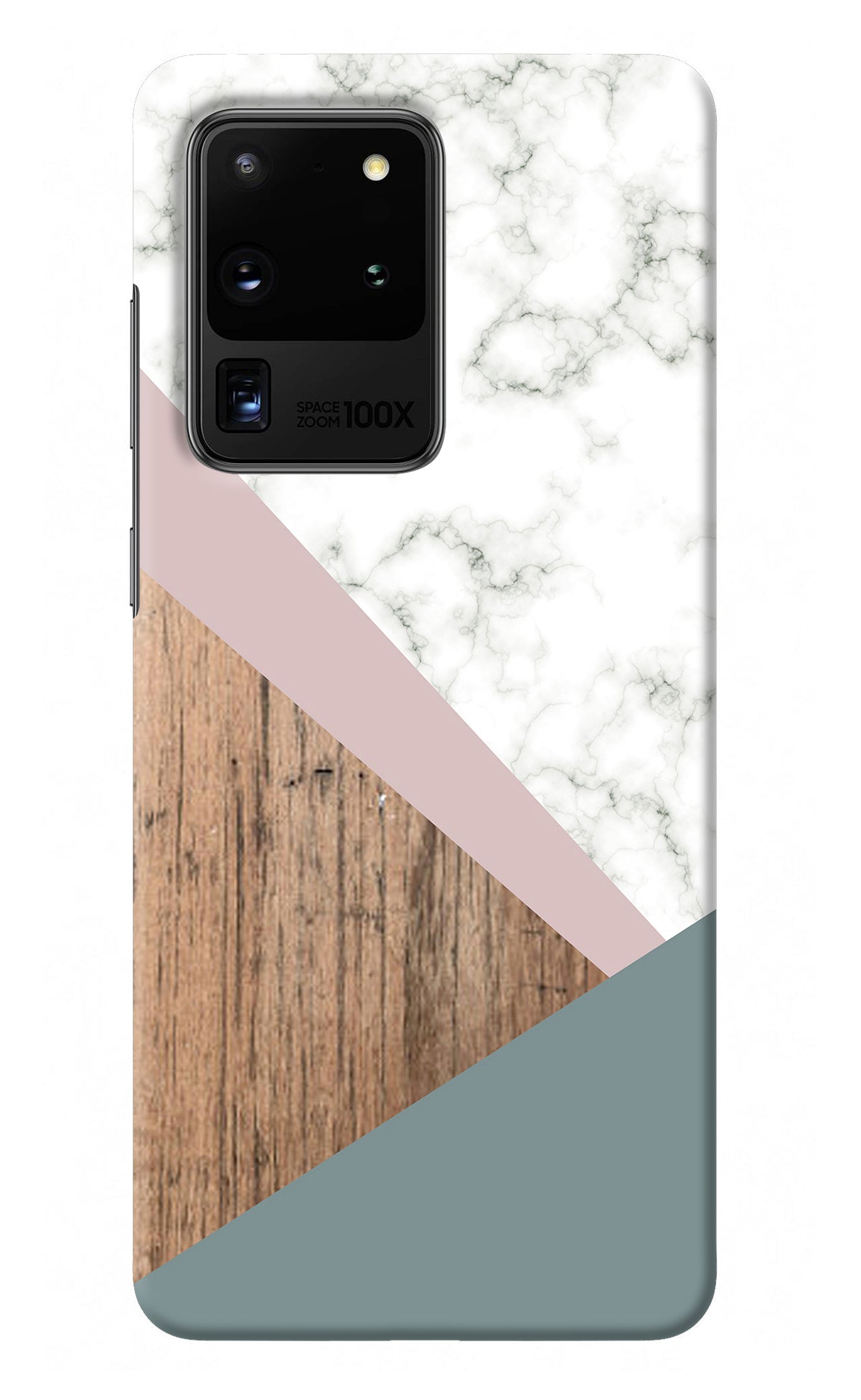 Marble wood Abstract Samsung S20 Ultra Back Cover