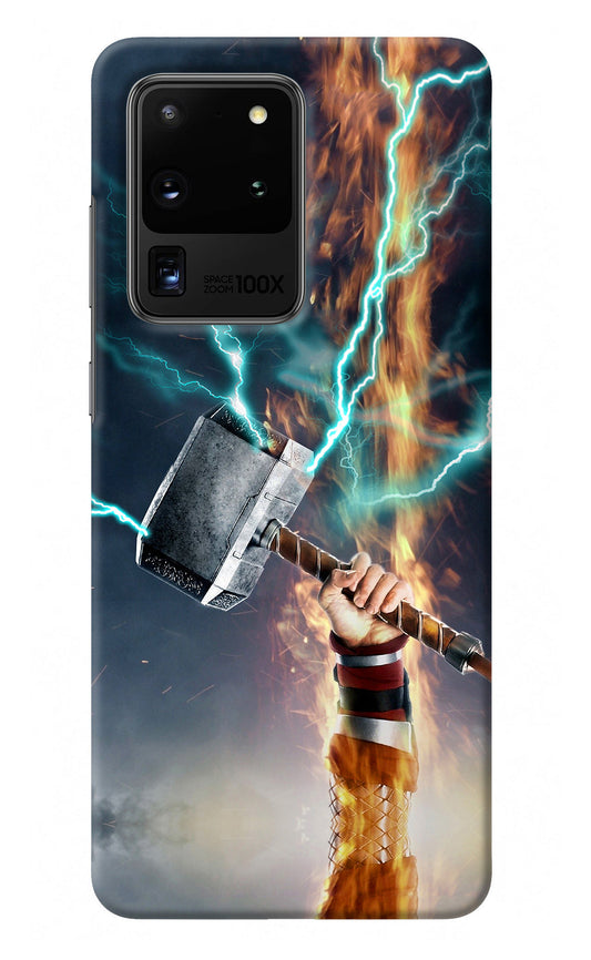 Thor Hammer Mjolnir Samsung S20 Ultra Back Cover