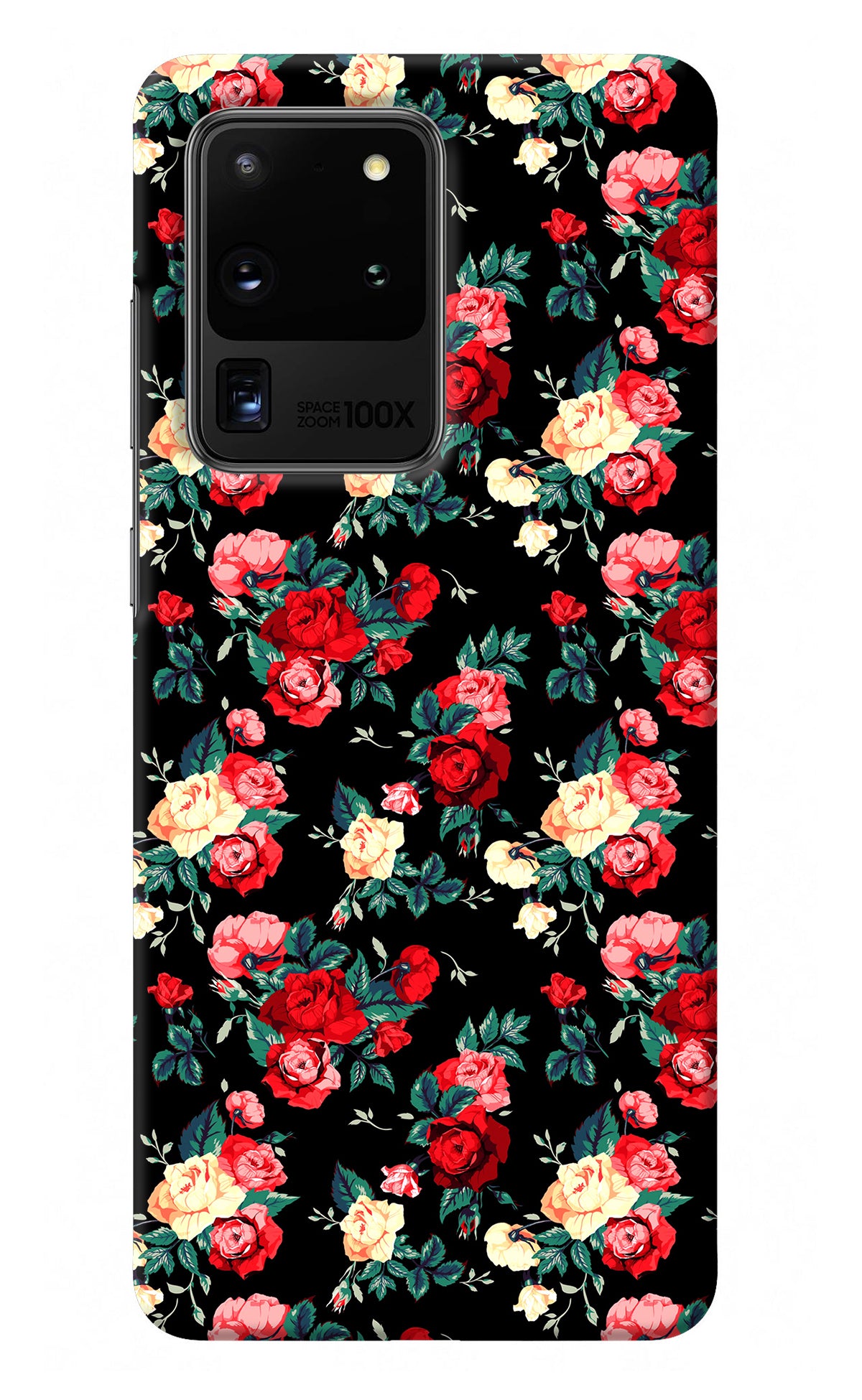 Rose Pattern Samsung S20 Ultra Back Cover