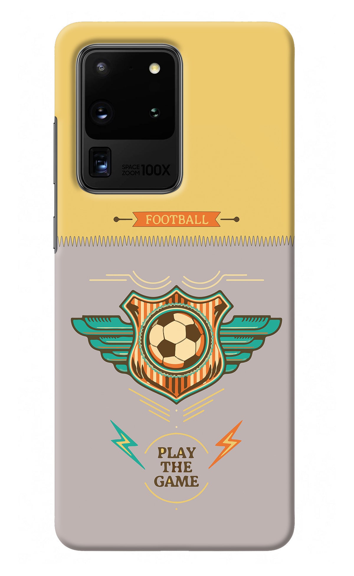 Football Samsung S20 Ultra Back Cover