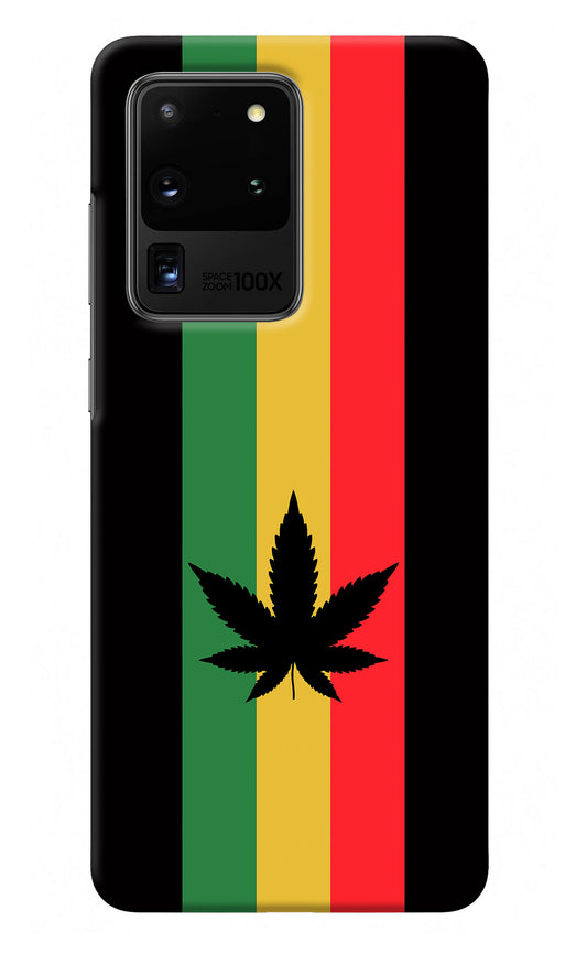 Weed Flag Samsung S20 Ultra Back Cover