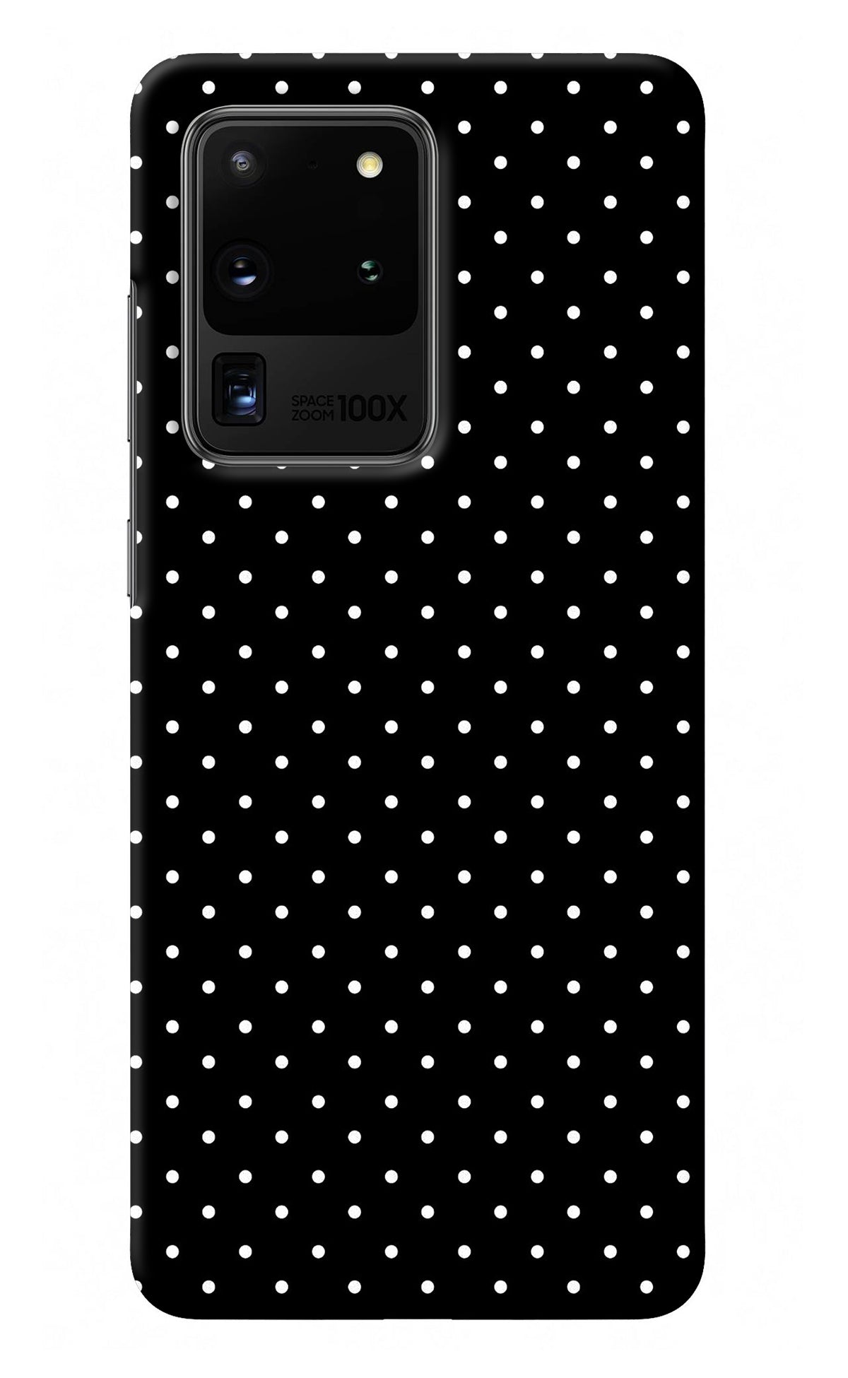 White Dots Samsung S20 Ultra Back Cover