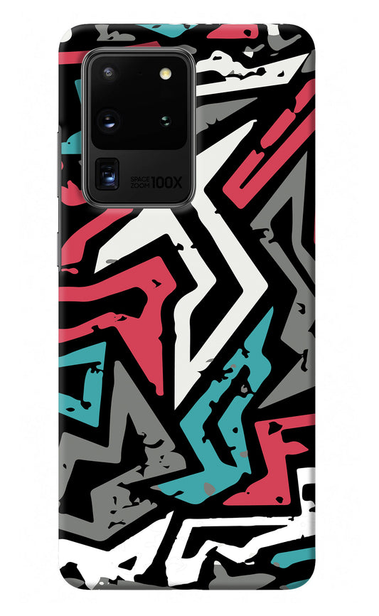 Geometric Graffiti Samsung S20 Ultra Back Cover