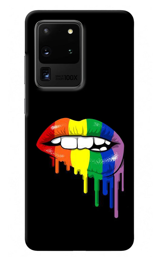 Lips Biting Samsung S20 Ultra Back Cover