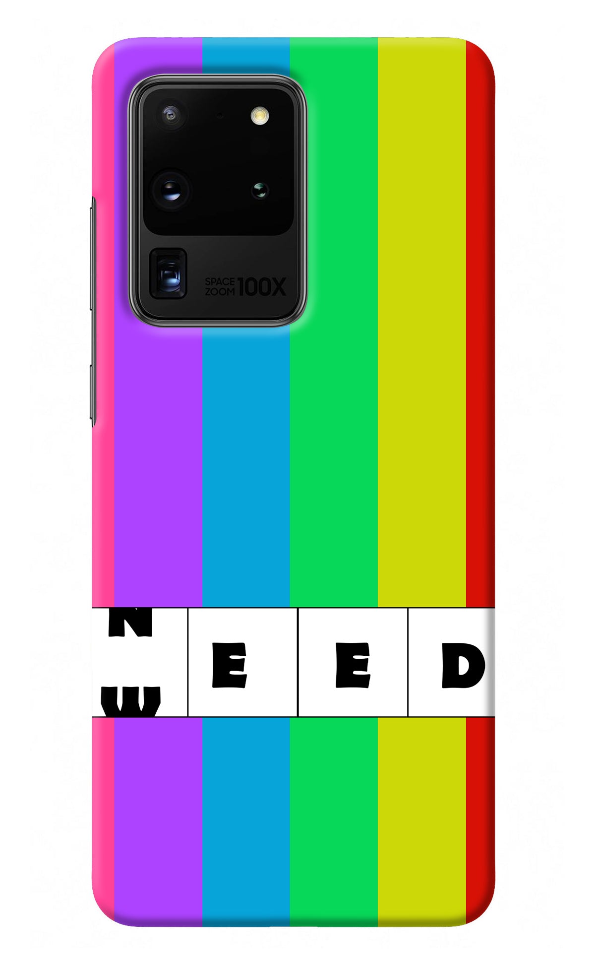 Need Weed Samsung S20 Ultra Back Cover