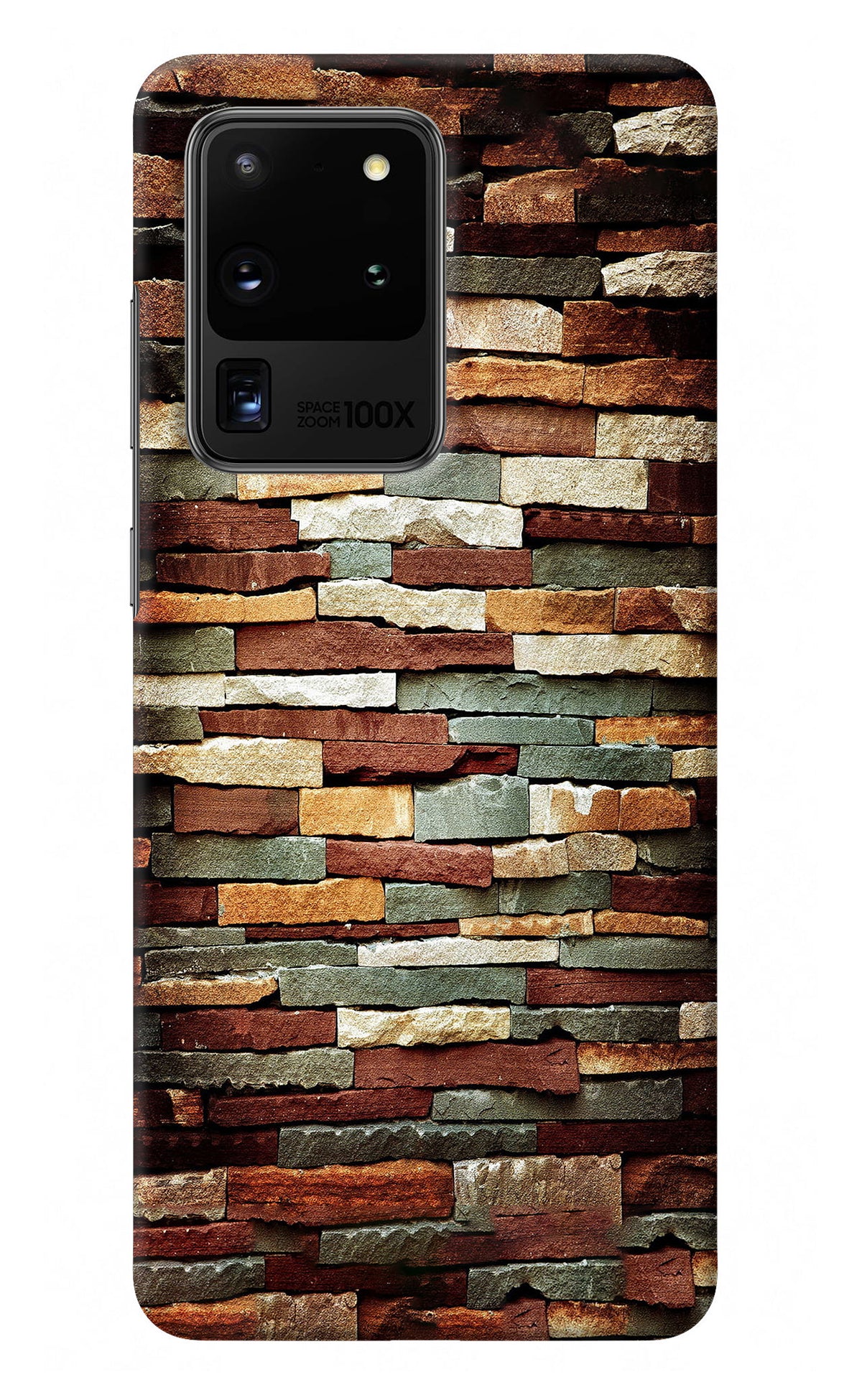 Bricks Pattern Samsung S20 Ultra Back Cover