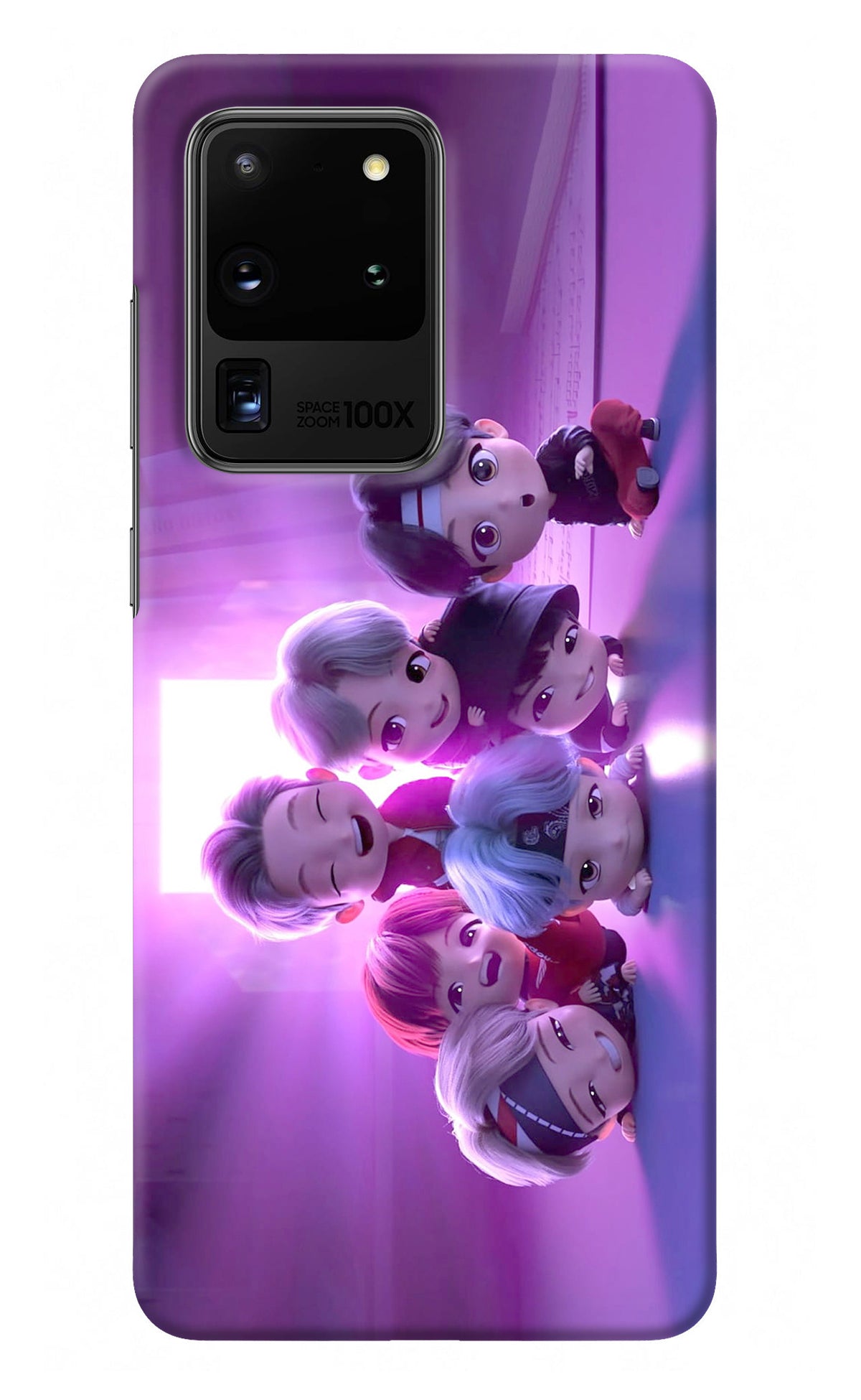 BTS Chibi Samsung S20 Ultra Back Cover