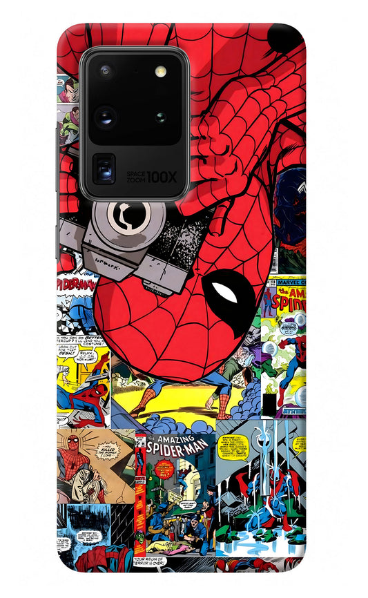 Spider Man Samsung S20 Ultra Back Cover