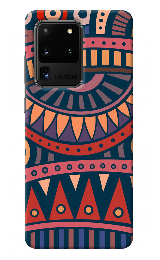 African Culture Design Samsung S20 Ultra Back Cover